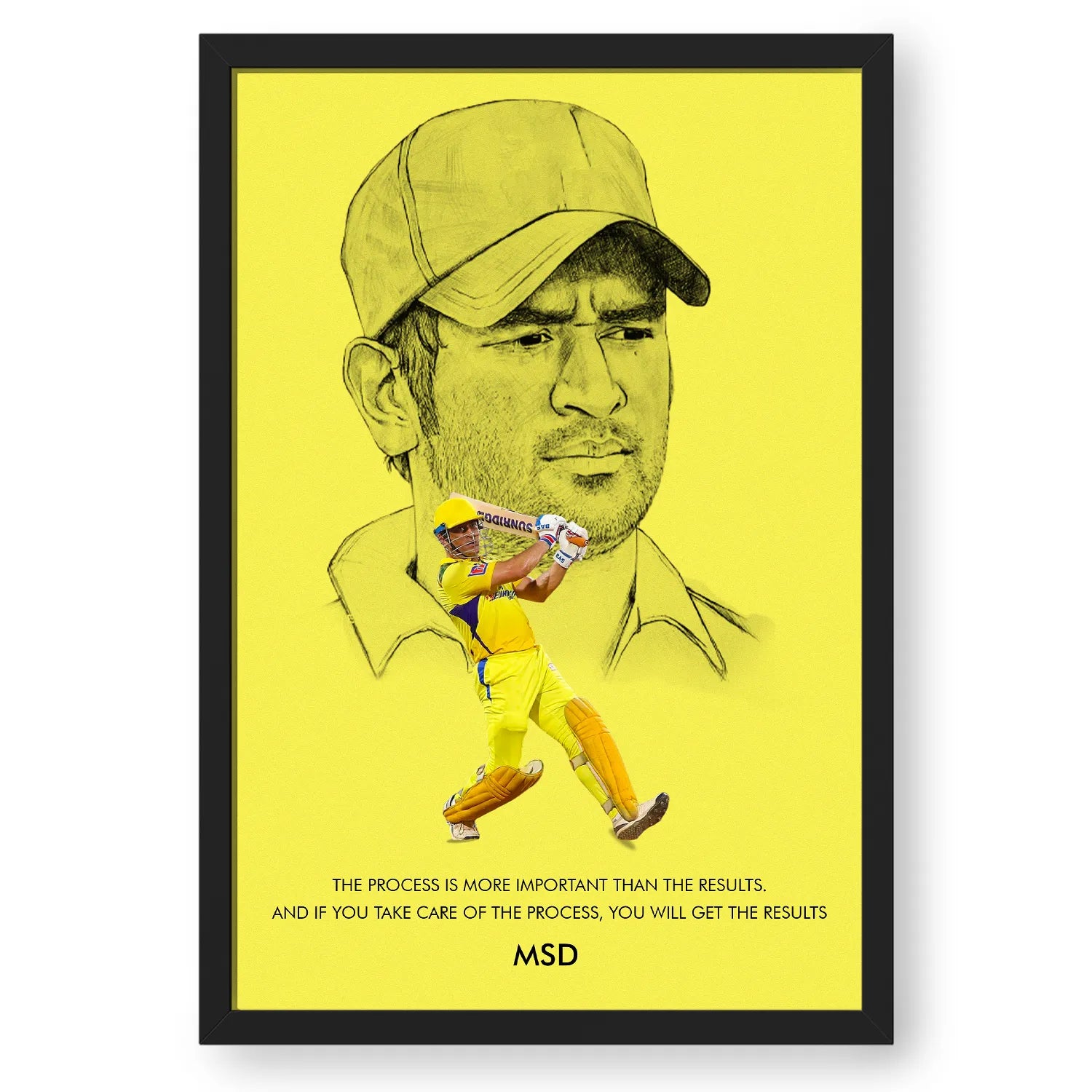 inspired from MS Dhoni Movie | Colorful portrait, Infinity art, Art day